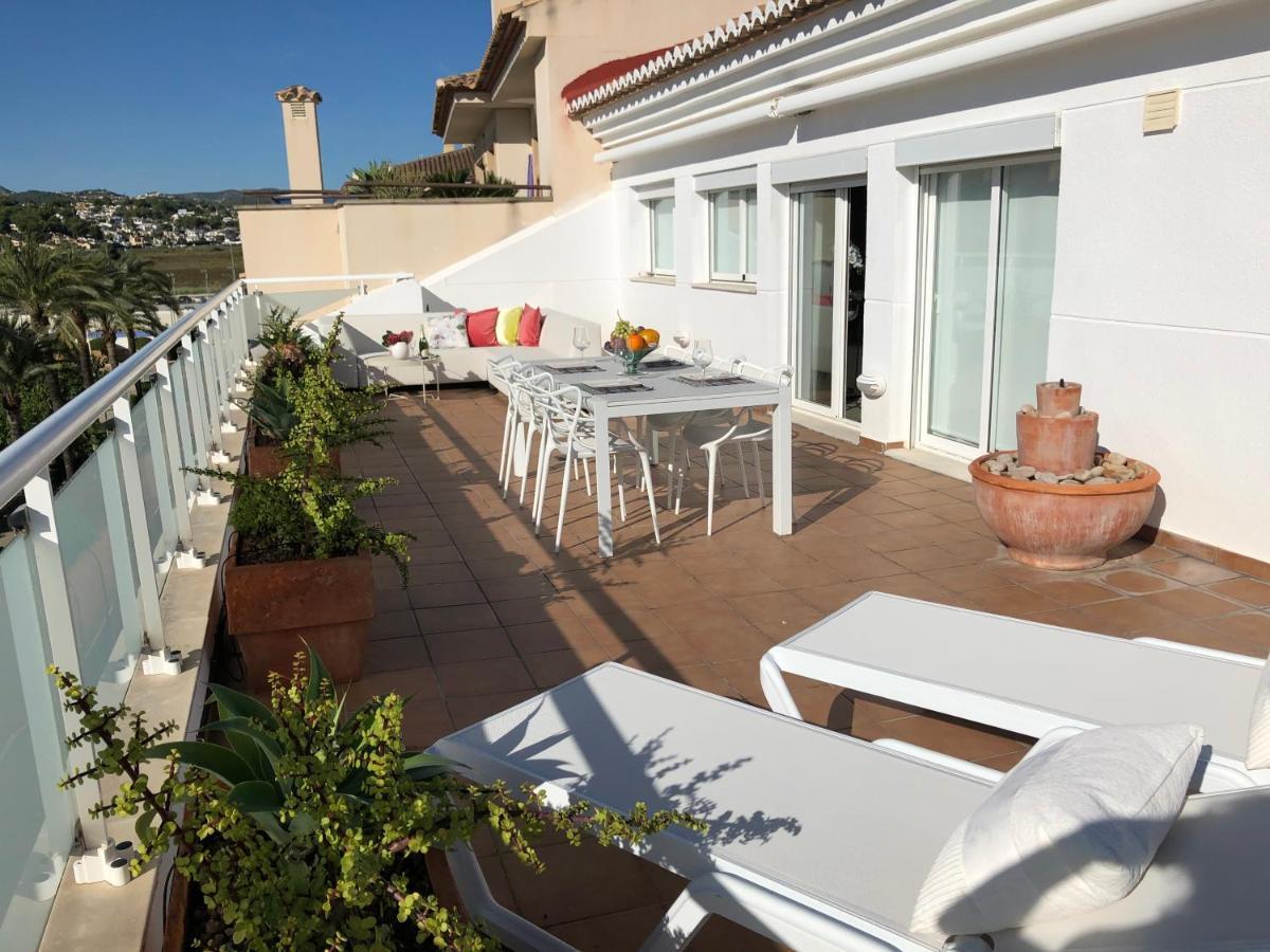 Penthouse La Paz 9 - Castle View Appartement Moraira Buitenkant foto
