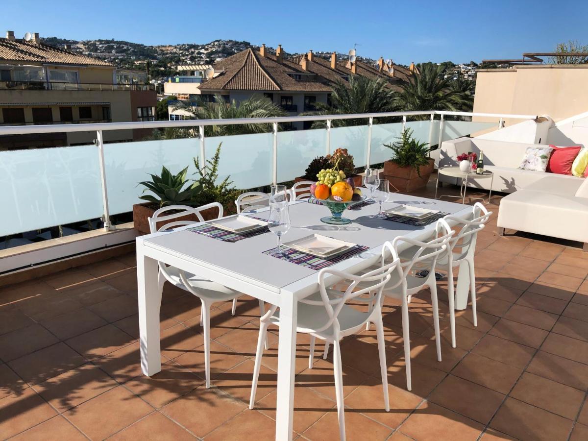 Penthouse La Paz 9 - Castle View Appartement Moraira Buitenkant foto