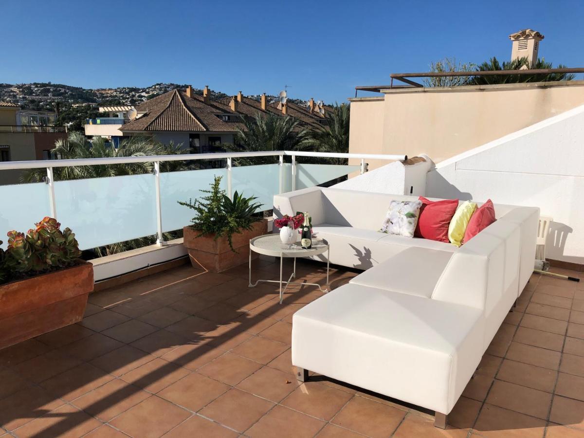 Penthouse La Paz 9 - Castle View Appartement Moraira Buitenkant foto